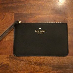 NWT Kate Spade wristlet Black